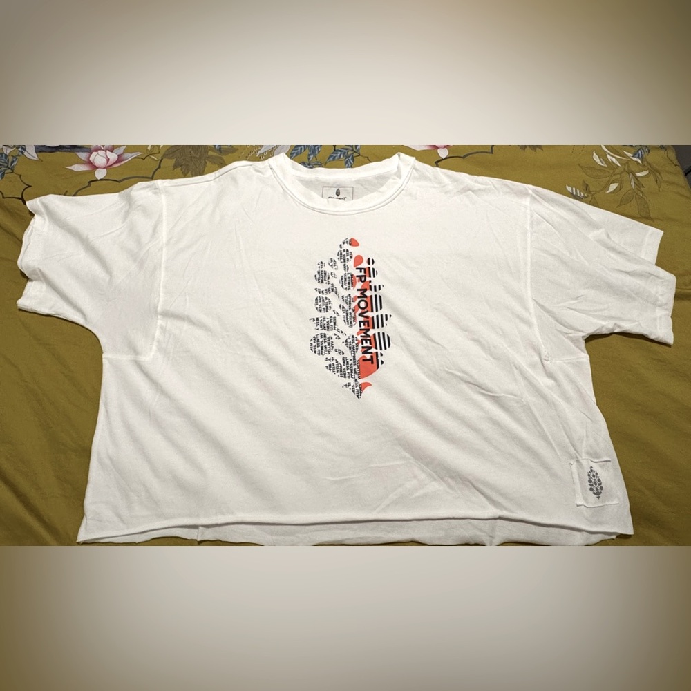 NWOT FP Movement Inspire Buti Logo Tee, Size: XL - Picture 9 of 17